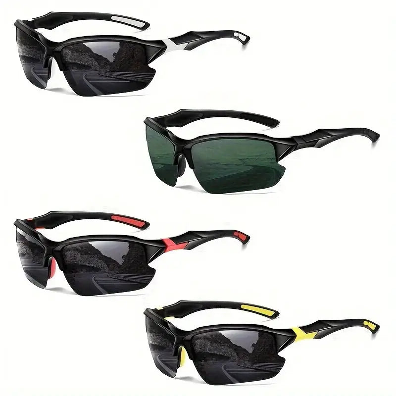PolarGuard Outdoor Polarized Sports Glasses Windproof Sunglasses For Baseball Running Fishing Golf And Driving