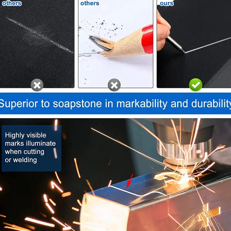 Simples Market carpenter pencil with 2.8mm refills, long-nose deep-hole tip welding marker for woodworking and drafting