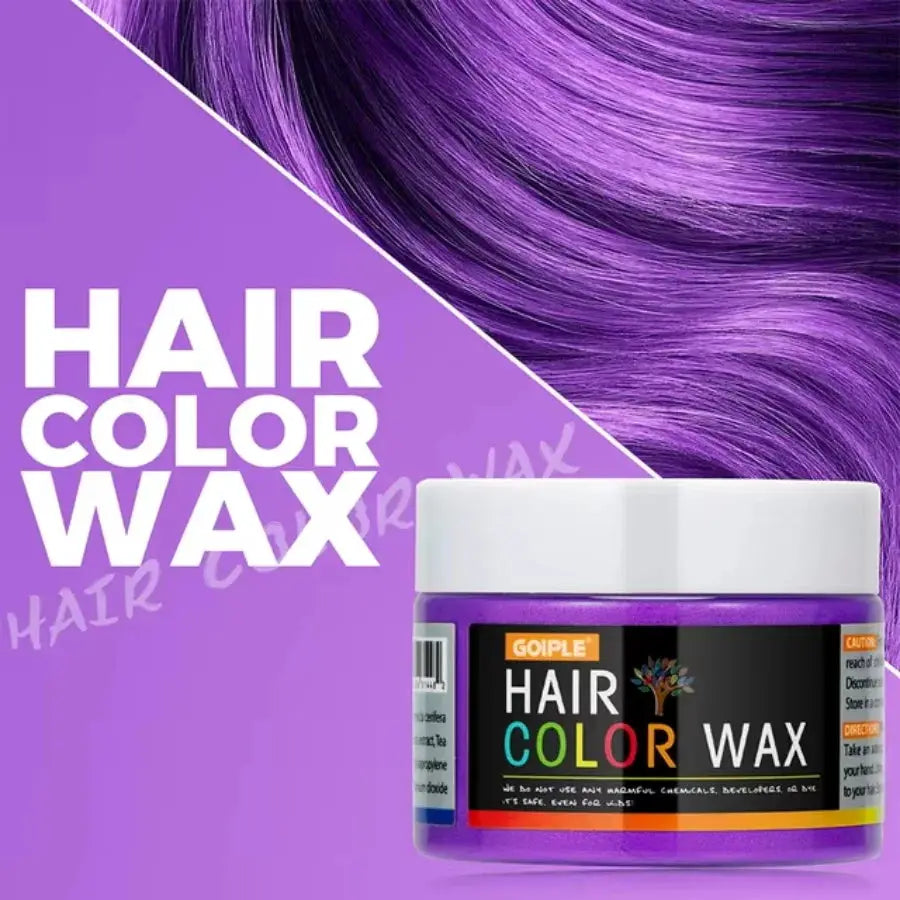 Valentines Day DIY Hair Dyed Mud Colour Wax Easy To Wash Coloring Cream For Hair Beard And Eyebrows