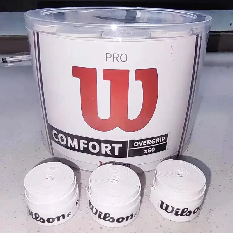 Wilson Overgrips Pack 15 Or 30 Pcs Non Slip Tennis Racket Grip Tape PU Handle Sweatband