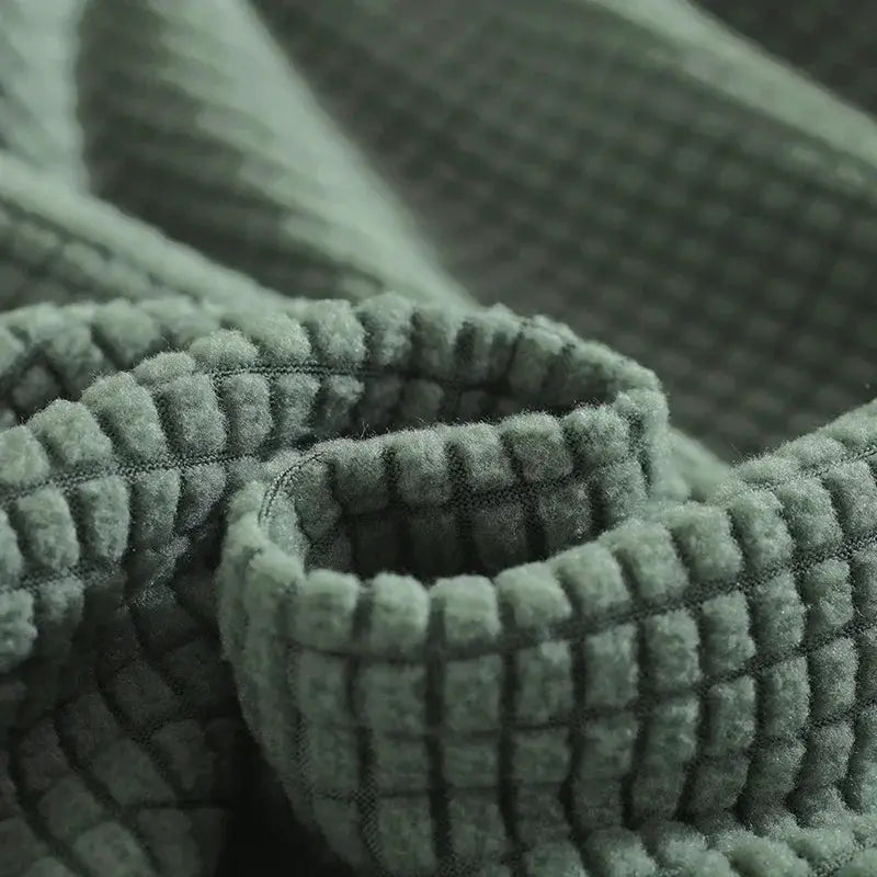 Bed head cover in grey polar fleece with thick elastic, Simples Market