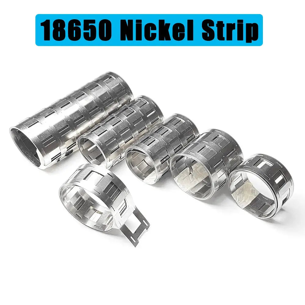 One Meter Nickel Strip 0.15mm Thick by 27mm Wide for 18650 Battery Packs Spot Welding 2P to 7P