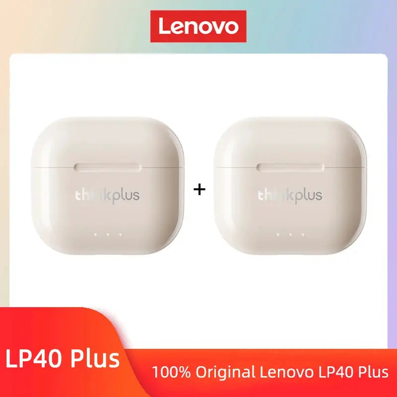 Lenovo LP40 II Earphones Bluetooth 5.3 True Wireless Noise Reduction With Stable Connection And Low Latency