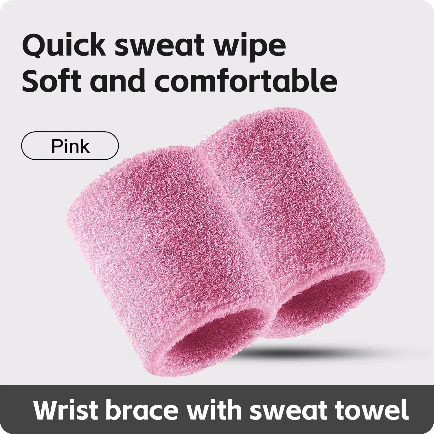 Half Pack Fitness Wristband Wrist Support For Tennis Basketball Volleyball Sports Protector Sweatband Gym Wrist Guard