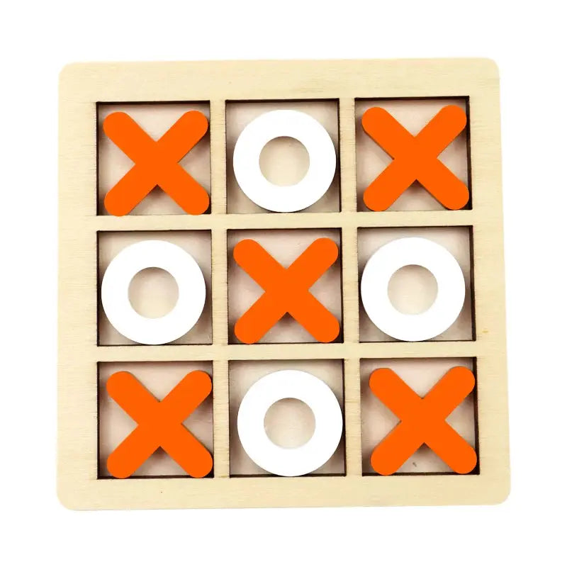 Montessori Wooden Toy Mini Chess Puzzle For Early Learning Brain Training For Children And Kids