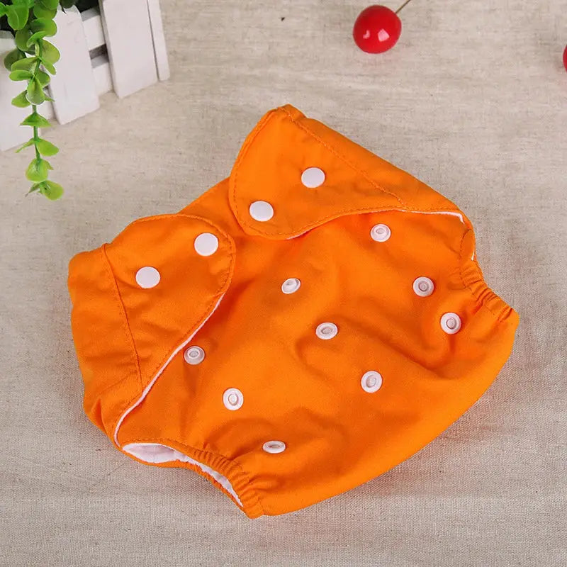 Baby Training Pants With Button Diaper Underwear For Potty Training Washable Breathable Cotton Learning Trousers