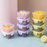 SmartSeal Mini Food Storage Containers Set With Leakproof Lids For Airtight Freshness On The Go