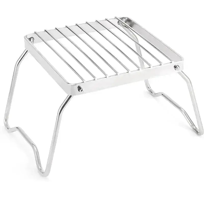 Simples Market portable stainless steel stove holder folding mini barbecue rack