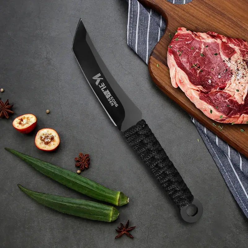 Hand Forged Barbecue Boning Knife For Meat Deboning Filleting And Slicing Fruit Fish Vegetables Chef Tools