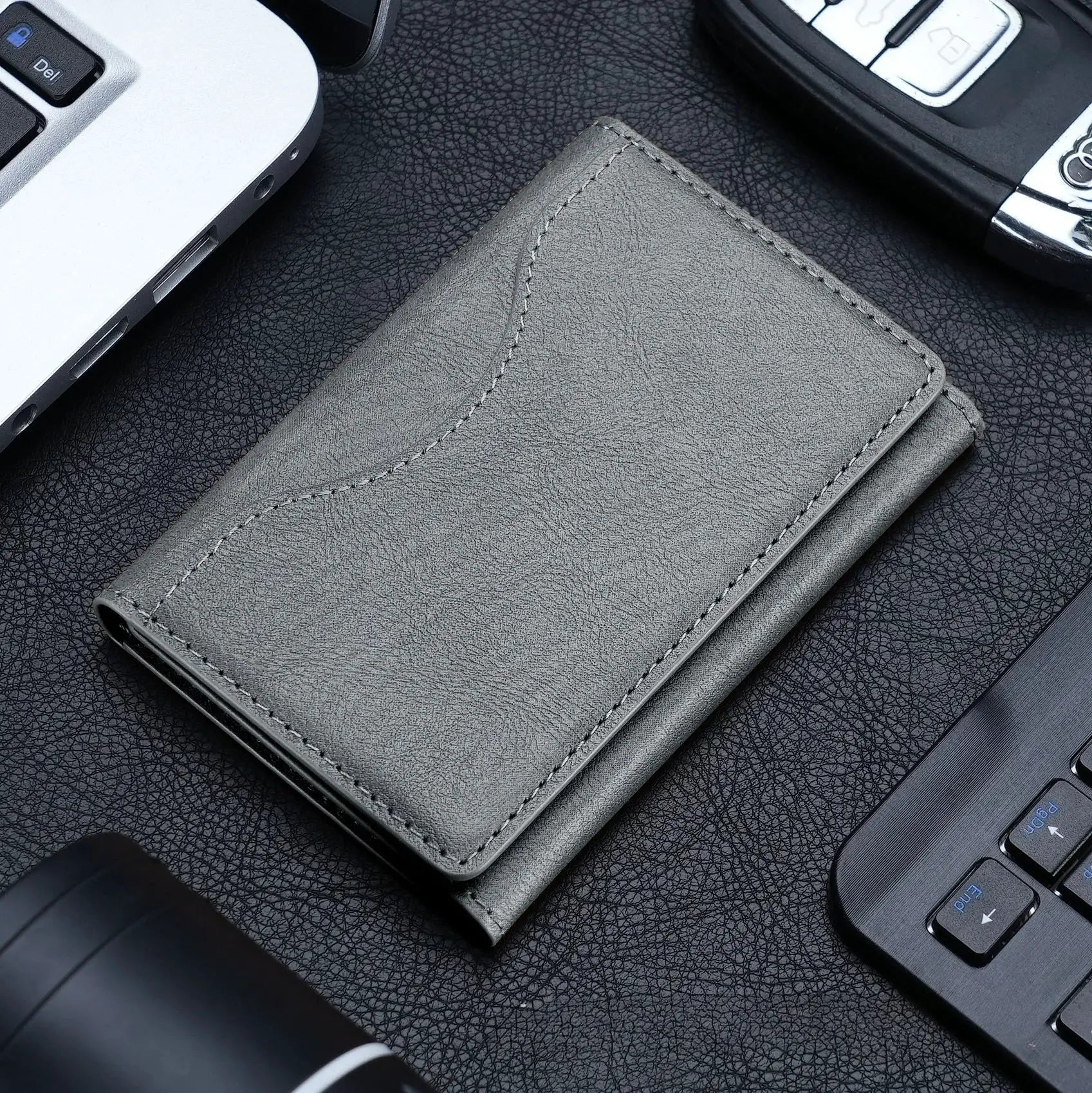 NovaGuard MagSafe Leather Wallet Case For iPhone 16 15 Pro Max 15 14 Pro Slim Card Holder With Magnetic Protection
