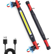 KDULIT LED Magnetic Work Light Rechargeable Underhood Lamp With Hooks Rotating Base For Car Repairing Emergency