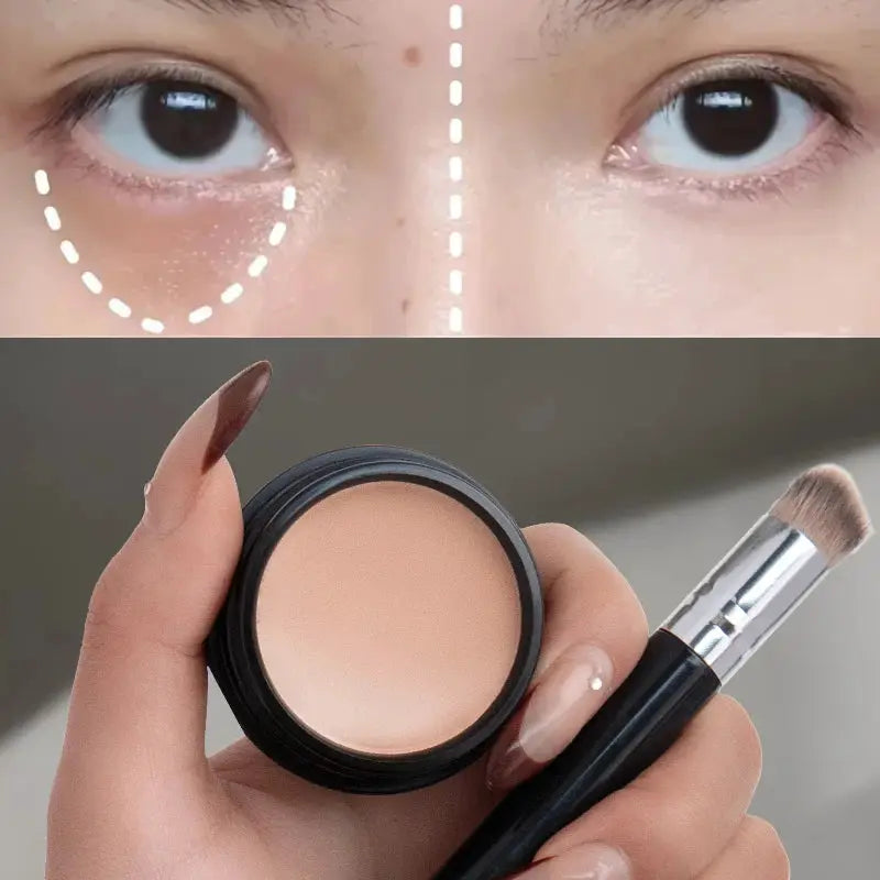 LuminaDerm Hydrating Eye Brightening Concealer Contour Cream Full Coverage Long Lasting Under Eye Corrector
