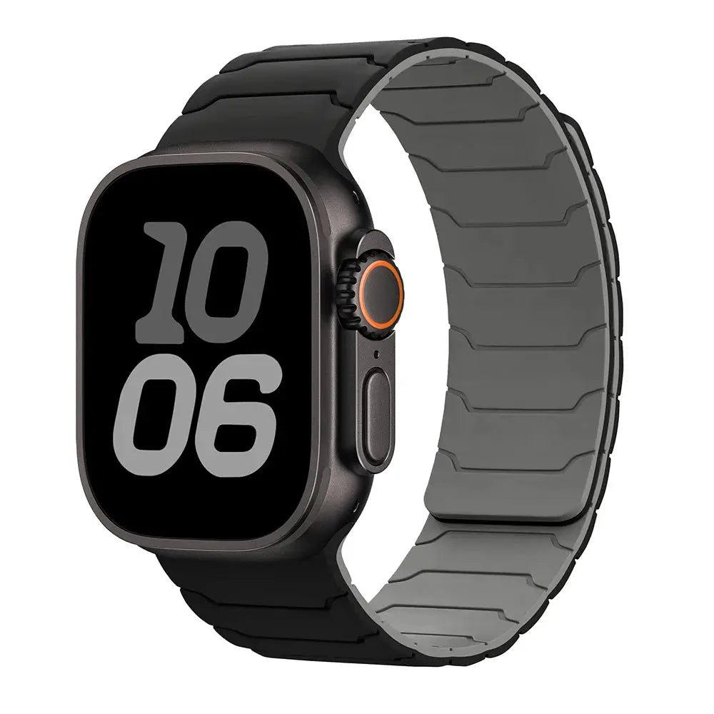 magnetic Strap For Apple Watch Band ultra 2 3 49mm 44mm 40mm 41mm 46mm 42mm 45mm 38 Silicone Bracelet IWatch Series 11 9 8 SE 10