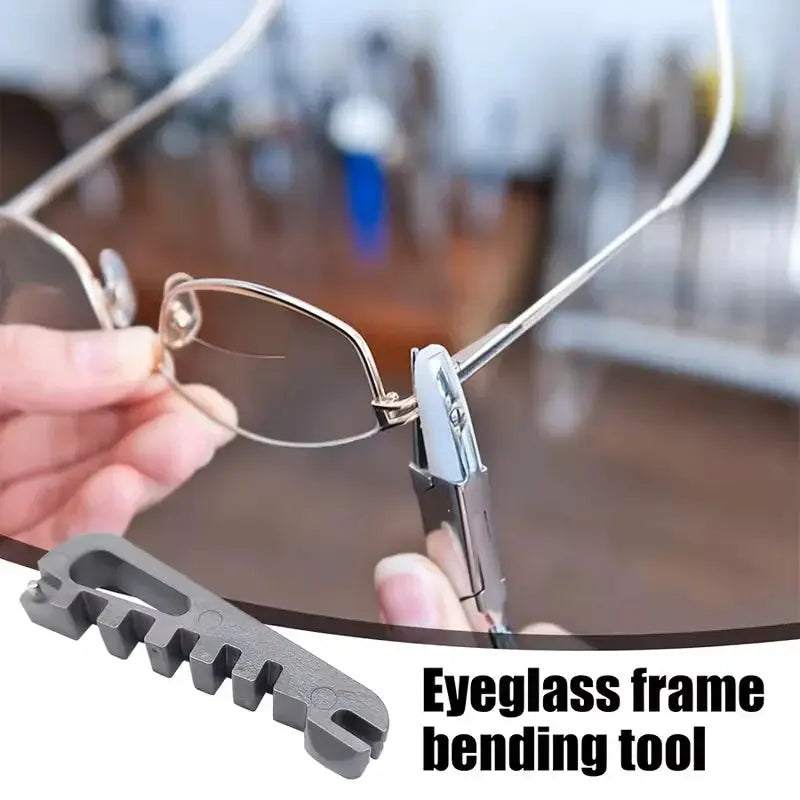 OptiCraft Glasses Leg Bending Adjustment Tool For Precise Temple Alignment Nose Support And Frame Fit