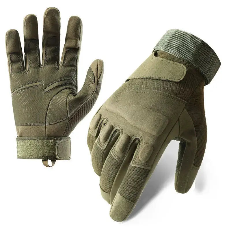 Winter Warm Tactical Gloves For Men Rubber Shell Protection Thickened Insulation Touchscreen Outdoor Riding Cold Weather