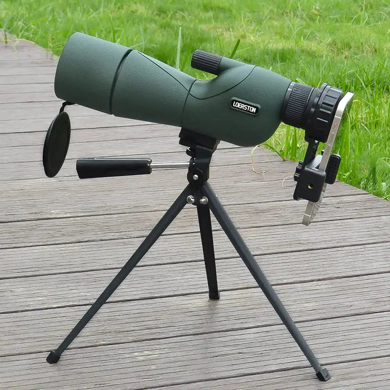 25-75x60 Spotting Scope Zoom Monocular High Power Telescope BAK4 Prism ED Lens for Outdoor Camping Bird Watching Hunting