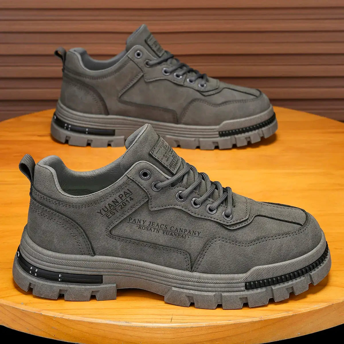 Mens Casual Sports Shoes for Outdoor Hiking Comfort and Trendy Street Fashion Footwear