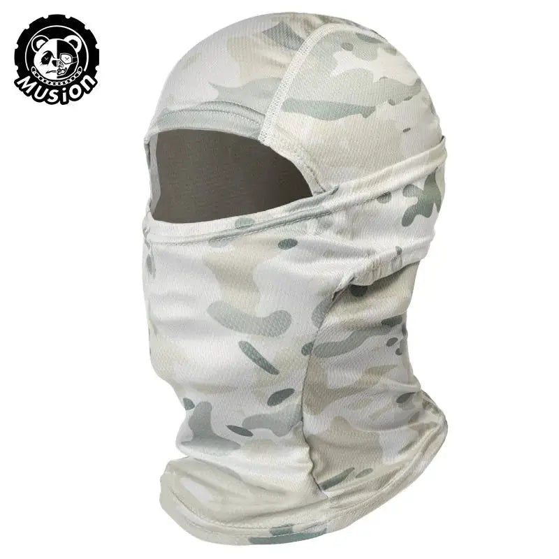 VeloGuard Motorcycle Balaclava Full Face Mask With Breathable Mesh For UV Sun Protection While Cycling