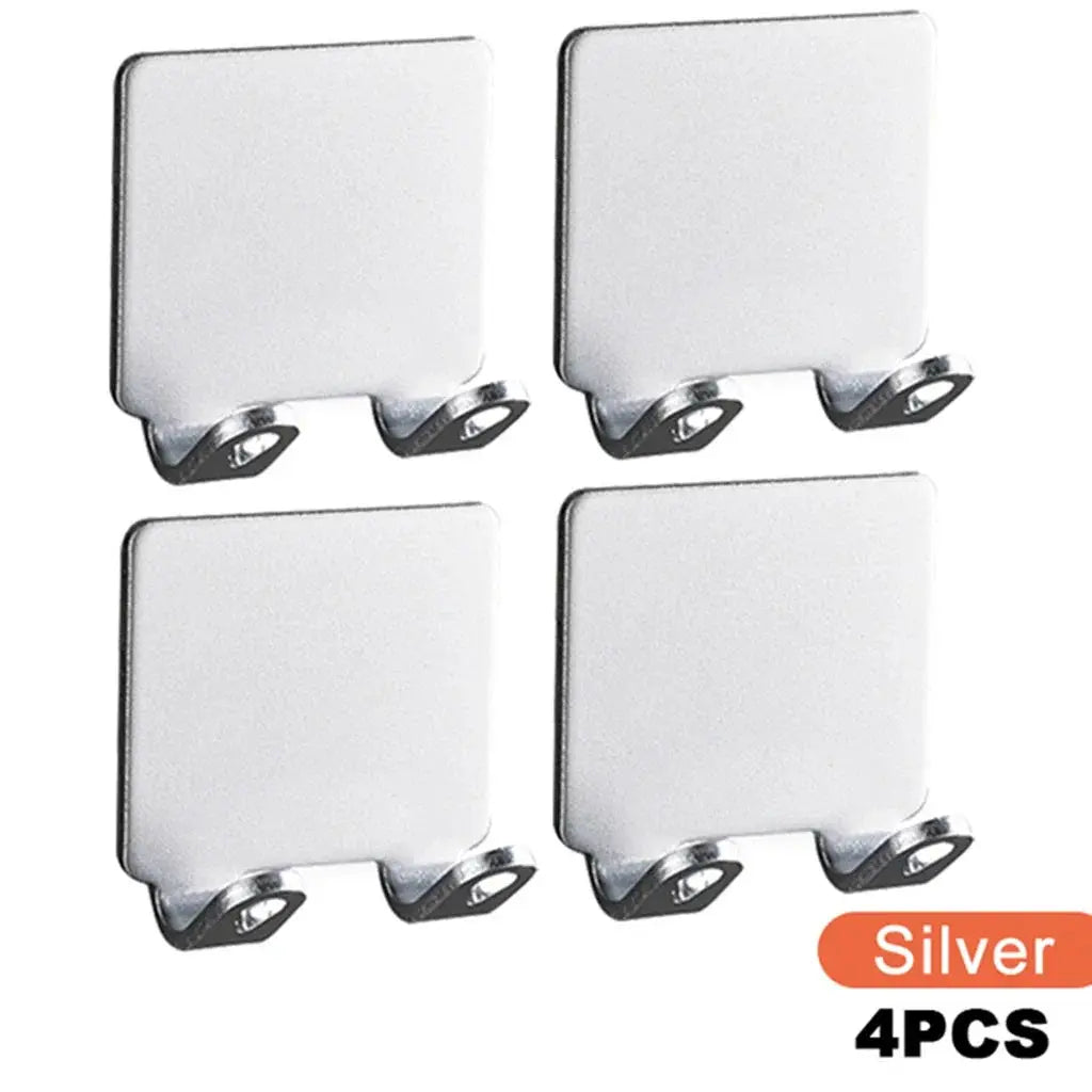 NovaLine Razor Holder Punch Free Wall Mount Stainless Steel Shaving Shelf For Bathrooms