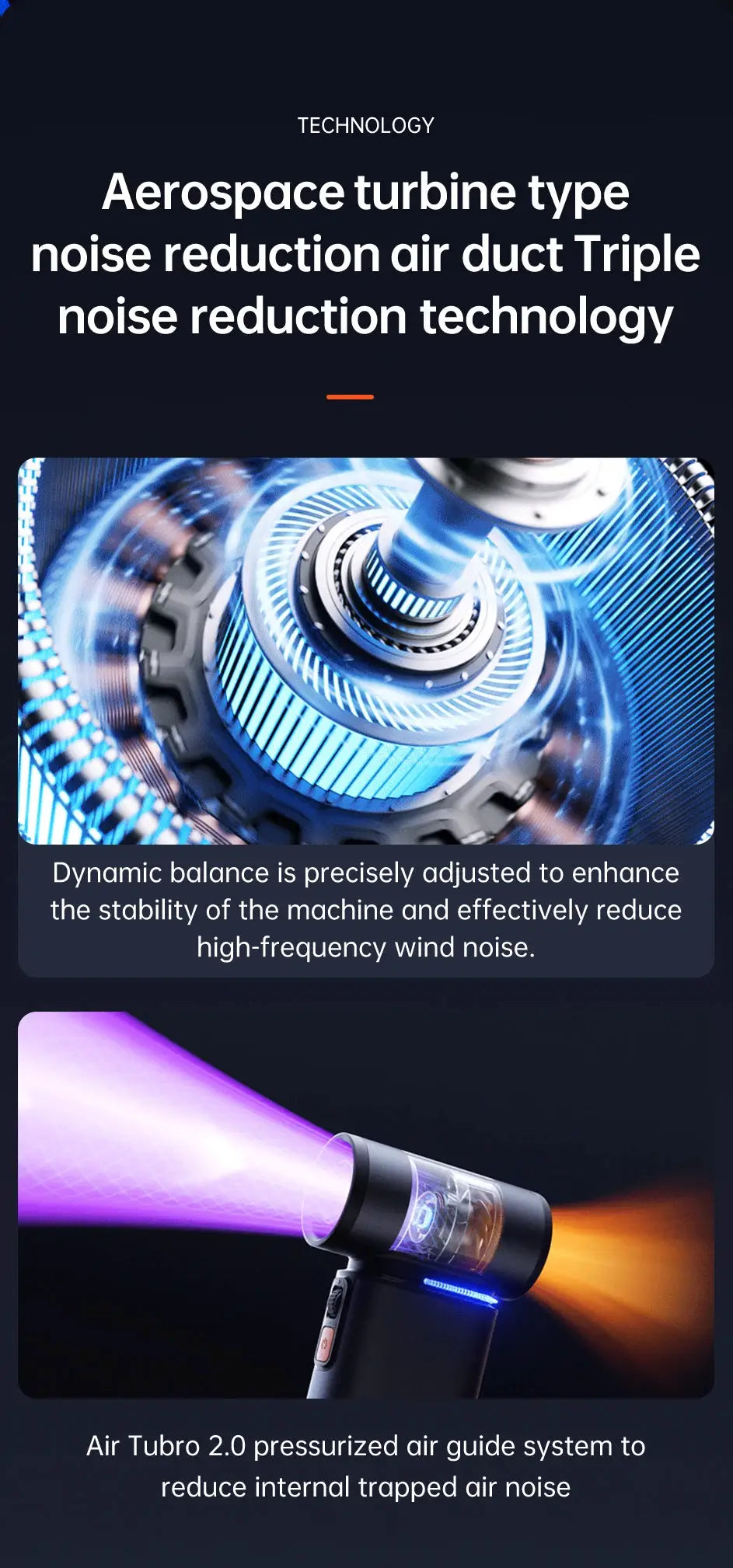 JISULIFE portable turbo handheld fan, black, 9000mAh rechargeable, LED display, 100-speed wind settings, Simples Market