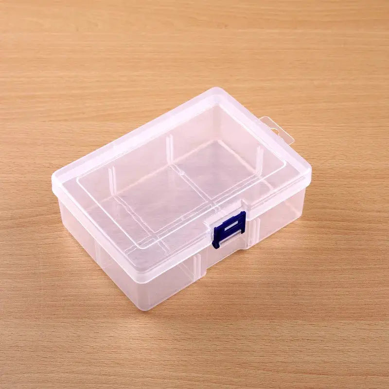 Transparent Plastic Storage Boxes For Jewelry Hardware Accessories Small Clear Organizer Case For Beads Clasps Findings