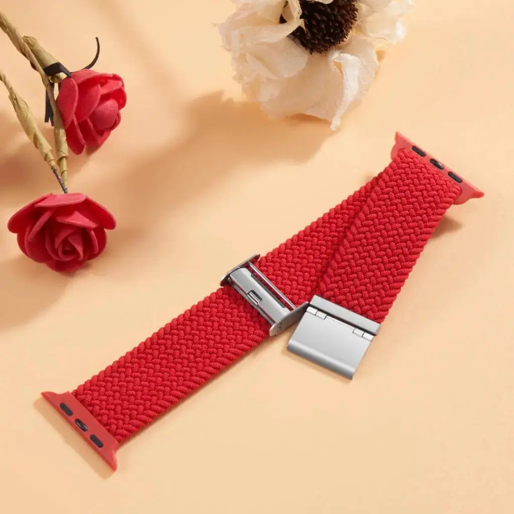 Strap For Apple watch band 46mm 45mm 44mm 49mm 40mm 41mm 42mm Braided loop correa bracelet iWatch series 10 8 9 7 5 2030