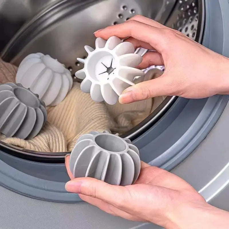 Reusable Silicone Laundry Ball For Pet Hair Removal Cat Hair Catcher In Washing Machine