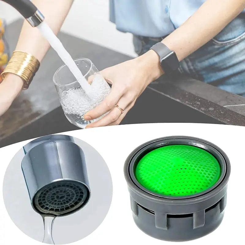 10 Piece Set Basin Tap Filter Replacement Nozzle Inserts For Tap Aerators Plastic ABS Flow Restrictor