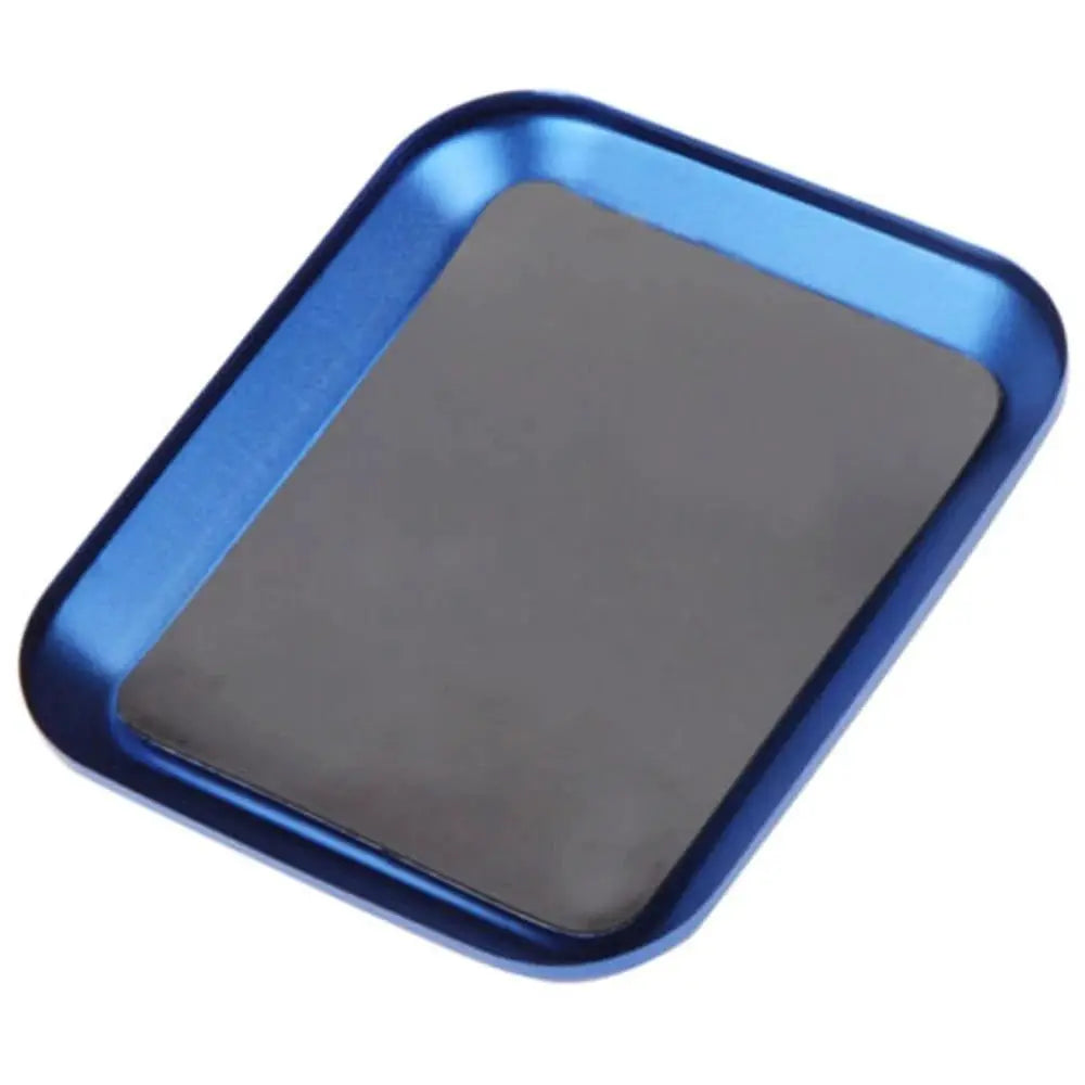 RC Repair Tool Magnetic Screw Tray Aluminium Alloy for Airplane Car Boat Crawler and Axial SCX10 D90 D110 Models