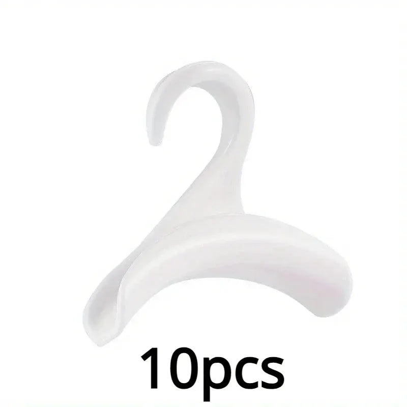 10Pcs Widen Multipurpose Hangers For Hats Scarves Shawls Handbags