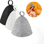 Felt Sauna Hats For Men And Women Premium Home Sauna Steam Cap And Sauna Accessory