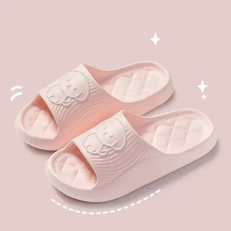 Cloud Cushion Slides For Men Ultra Soft Thick Platform Non Slip Indoor Outdoor Home Slippers