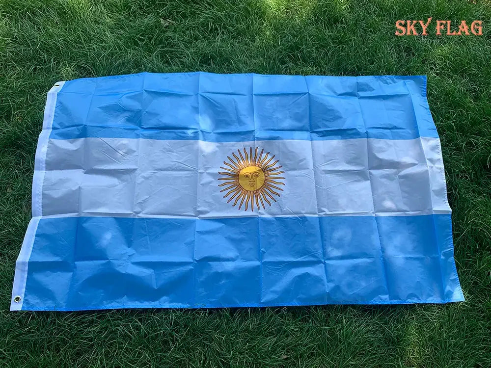 Sky Flag Argentina Flag 90x150cm Polyester Hanging Banner Outdoor