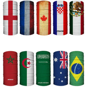 2026 World Cup Flag Seamless Magic Headscarf Windproof Mask For Fans