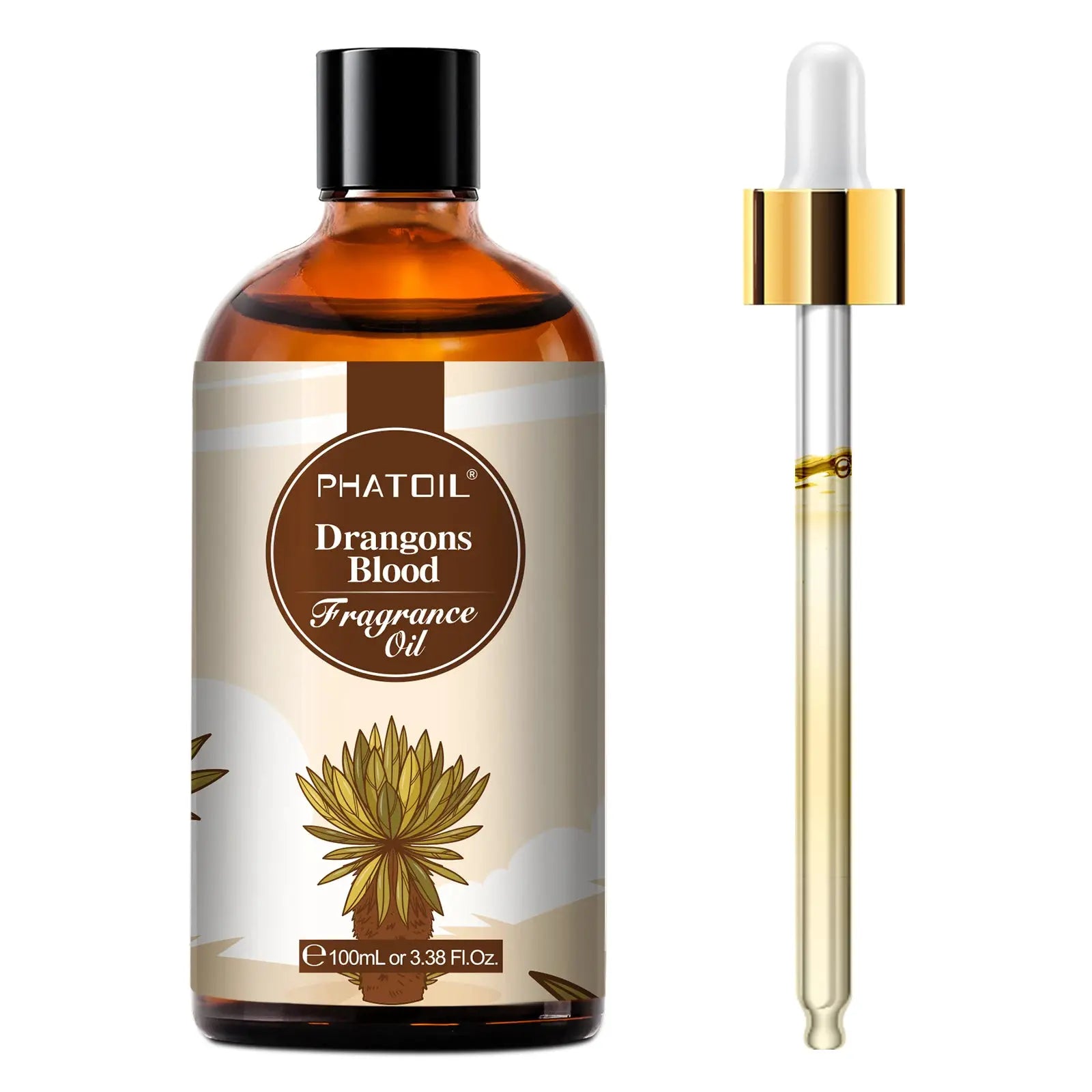 PHATOIL 100ml Fragrance Oils Set With Dropper White Musk Orange Blossom Bubble Gum Baby Powder Coffee For Aromatherapy