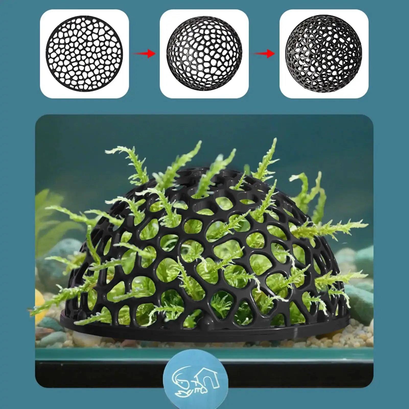 Aquarium Shrimp Cave House Mini Porous Betta Hideout Shelter Breeding Nest For Shrimp And Fish Aquatic Decor