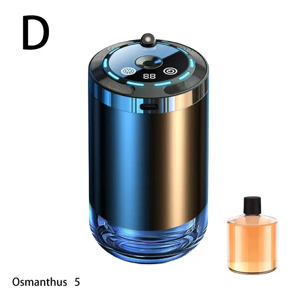 Car Electric Air Diffuser Humidifier For Car Vent Aromatherapy Odor Eliminator Mist For Fresh Interior