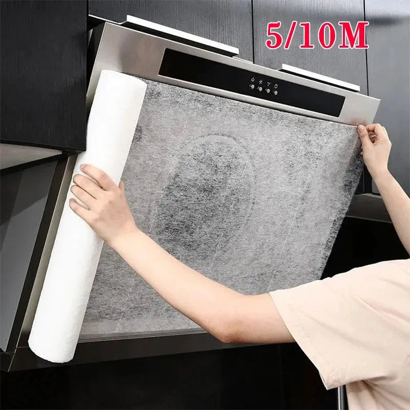 Disposable Nonwoven Oil Filter Paper For Cooker Hood And Extractor Fan Grease Filter 5 To 10M