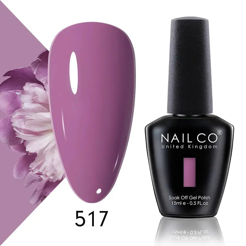 Nailco 131 Colors Gel Nail Polish LED Gel 15ml Vibrant Long Lasting Hybrid Varnish For Manicure