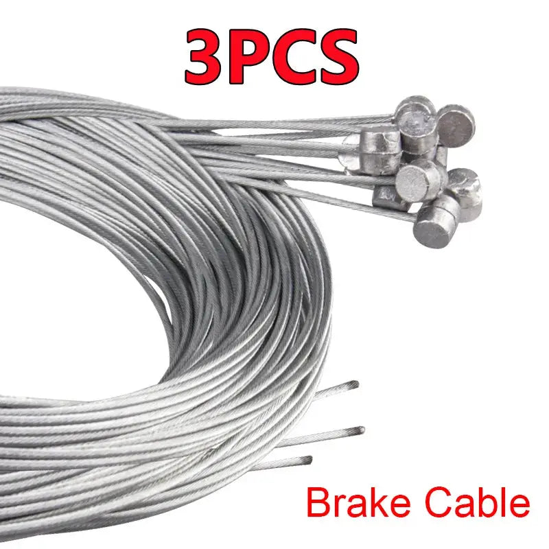 2M MTB Road Bicycle Brake Line Set Shifter Cable Core Wire For Fixed Gear And Standard Bikes