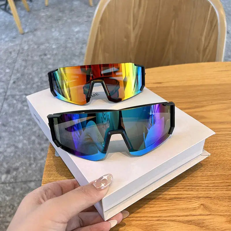 TrailGuard Outdoor Sports Glasses Set Two Piece UV400 Lenses Block UVA UVB Rays Sandproof Eye Protection for Activities