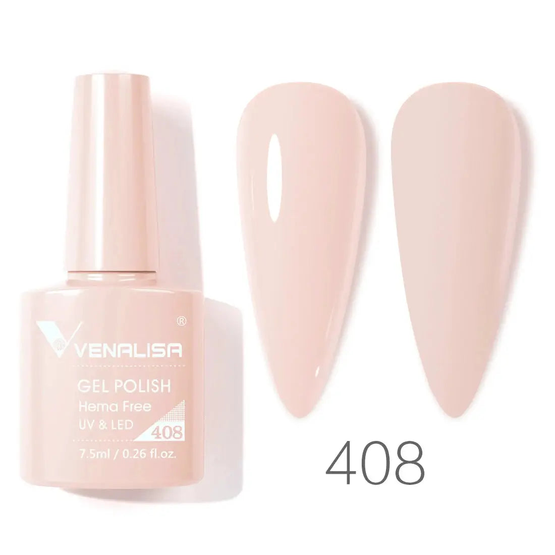 Venalisa 7 5ml Gel Nail Polish Kit 60 Colors Hema Free Milky White Jelly Soak Off UV LED Varnish Full Coverage