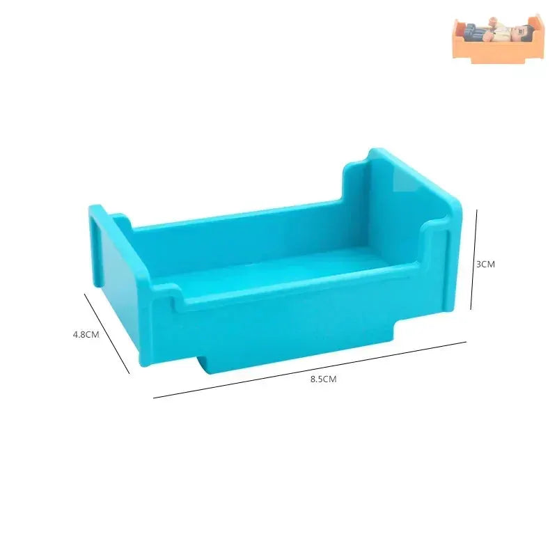 Big Building Blocks Play House Furniture Accessories Indoor Bed Compatible Large Bricks Assemble Toys For Kids Gift