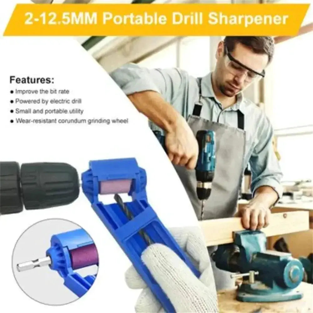 Portable Drill Bit Sharpener With Grinding Wheel For Nail Drill Bits Quick And Easy Sharpening