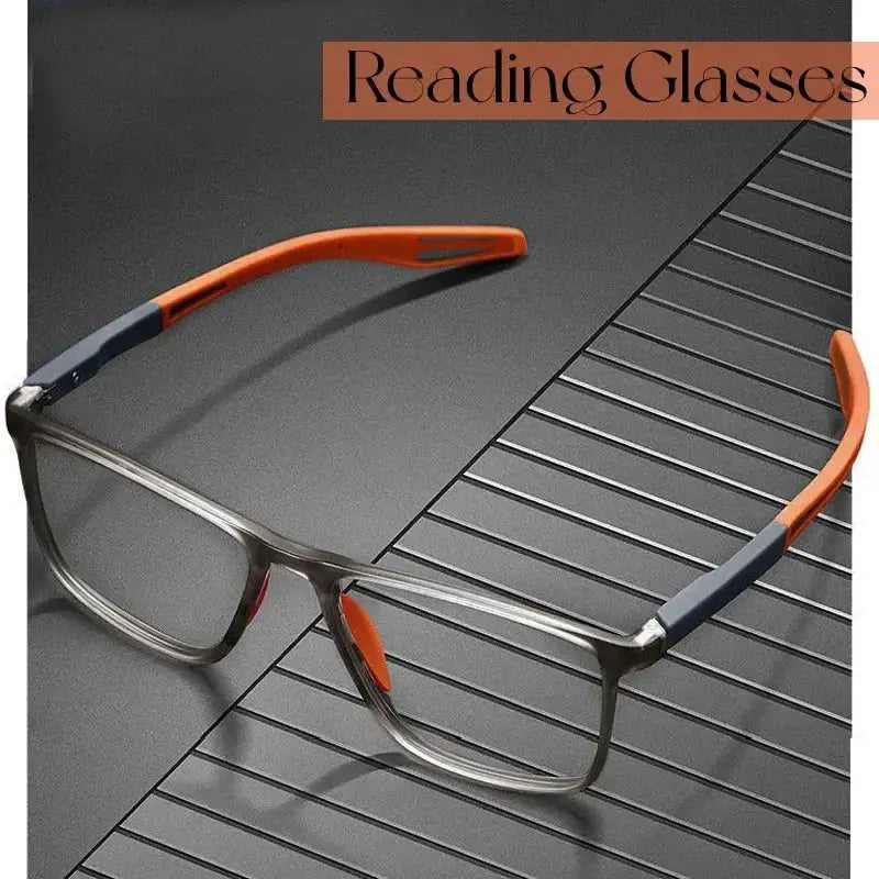Lumiview Pro Anti Blue Light Reading Glasses Ultralight TR90 Sport Presbyopia Eyewear Up To 4 Diopters