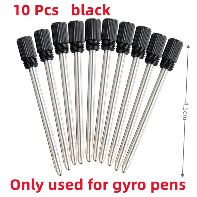 Multifunctional Decompression Finger Rotate Luminous Gyro Pen LED Light Ballpoint Fidget Spinner Gift
