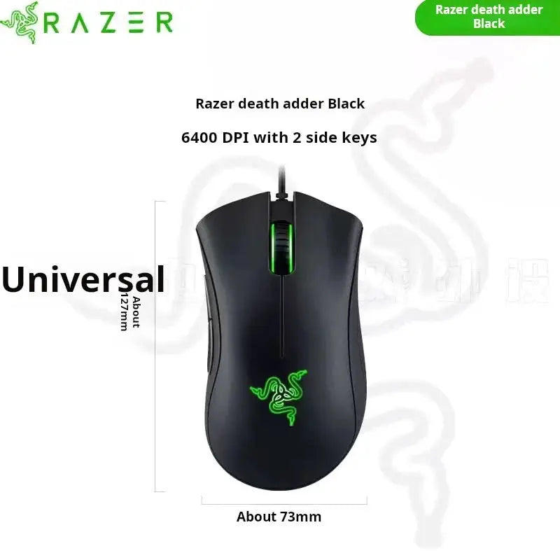 Razer Viper Standard Edition 6400 DPI Wired Gaming Mouse For Right Handed Gamers