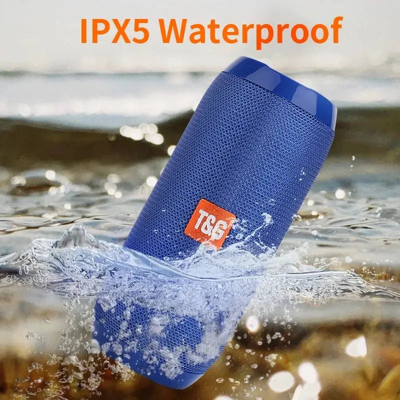Wireless Portable Bluetooth Speaker With FM Radio And Subwoofer Hands Free Calling Music Sound Box