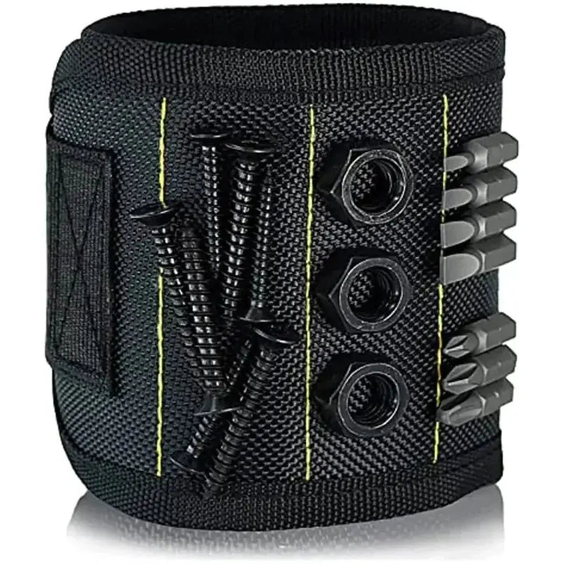 Powerful Magnetic Wristband For Holding Screws Nails Drill Bits And Other Metal Parts Hands Free DIY Tool Kit Accessory
