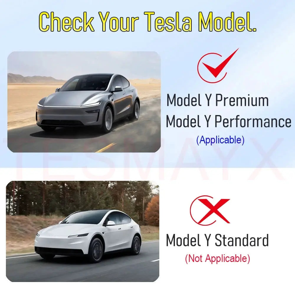 Simples Market trunk mats for Tesla Model Y Juniper 2025–2026; rear trunk protective pad
